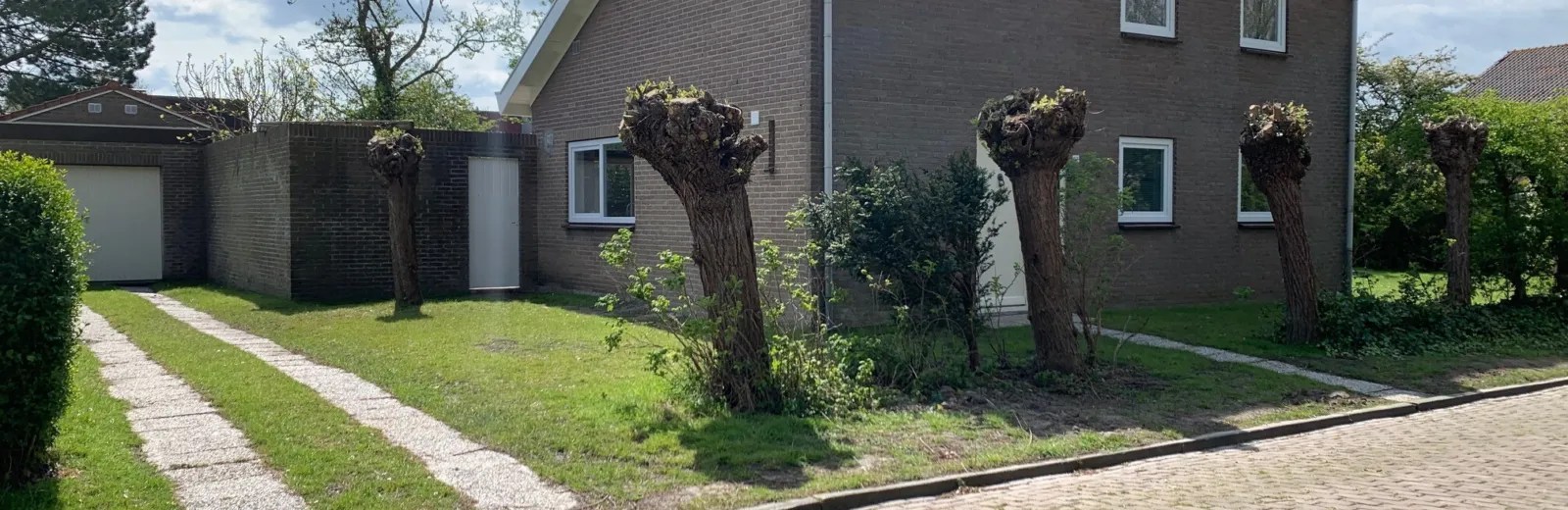 De Brabander vakantiehuis in Cadzand Zeeland voorzijde