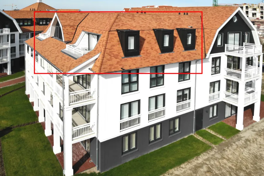 Duinhof IX E303 vakantie appartement Cadzand-Bad Zeeland penthouse front