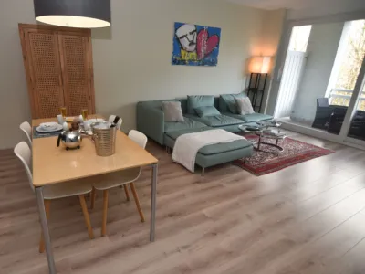 Duinhof VI 12 appartement vakantie in Cadzand Zeeland woonkamer 2