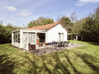 Duinzand vrijstaand vakantiehuis in Cadzand Zeeland Terras