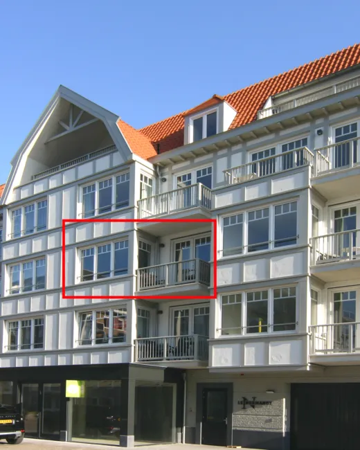 Le Normandy appartement in Cadzand Zeeland front 202