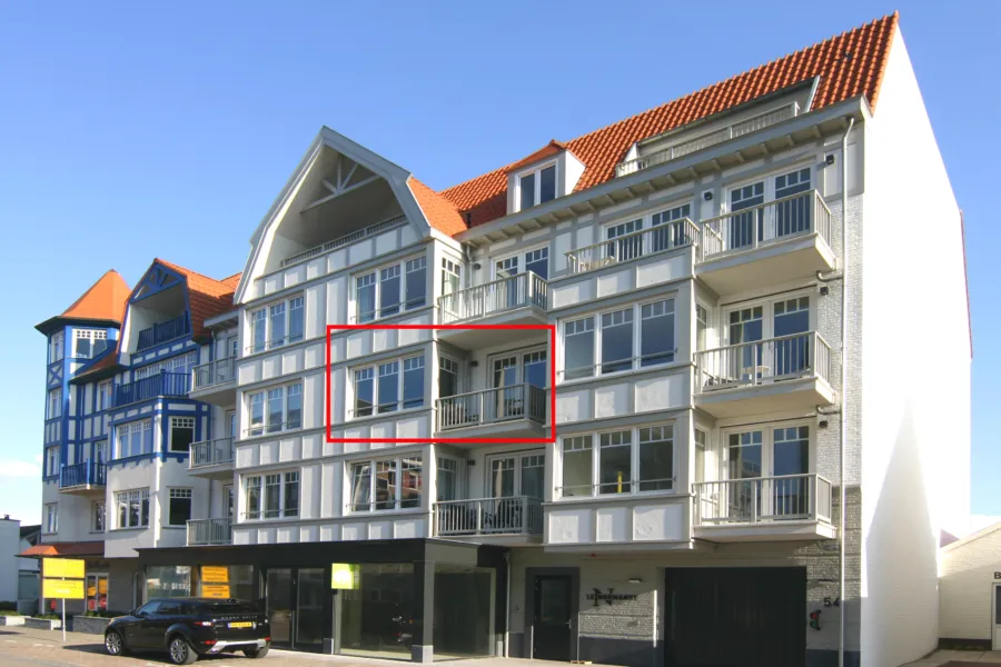 Le Normandy appartement in Cadzand Zeeland front 202
