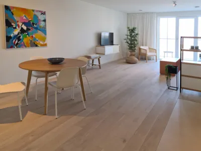 Residentie de Schelde 302 appartement met zeezicht in Cadzand Zeeland woonkamer 2