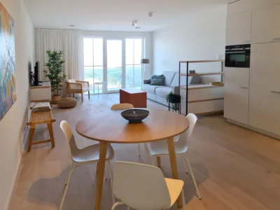 Residentie de Schelde 302 appartement met zeezicht in Cadzand Zeeland woonkamer 3