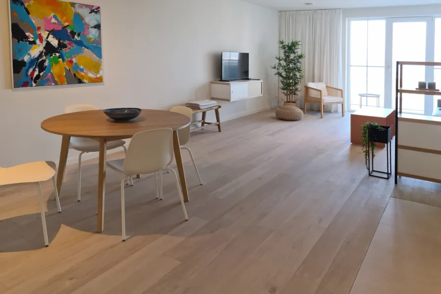 Residentie de Schelde 302 appartement met zeezicht in Cadzand Zeeland woonkamer 2