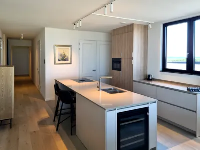 Residentie de Schelde 5B appartement met zeezicht in Cadzand Zeeland keuken 2