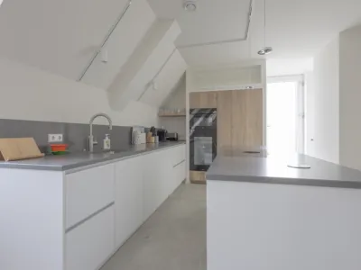 Residentie de Schelde 601 appartement met zeezicht in Cadzand keuken