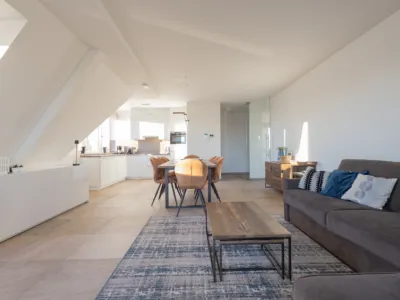 Strandresidentie A304 vakantie appartement in Cadzand Zeeland woonkamer