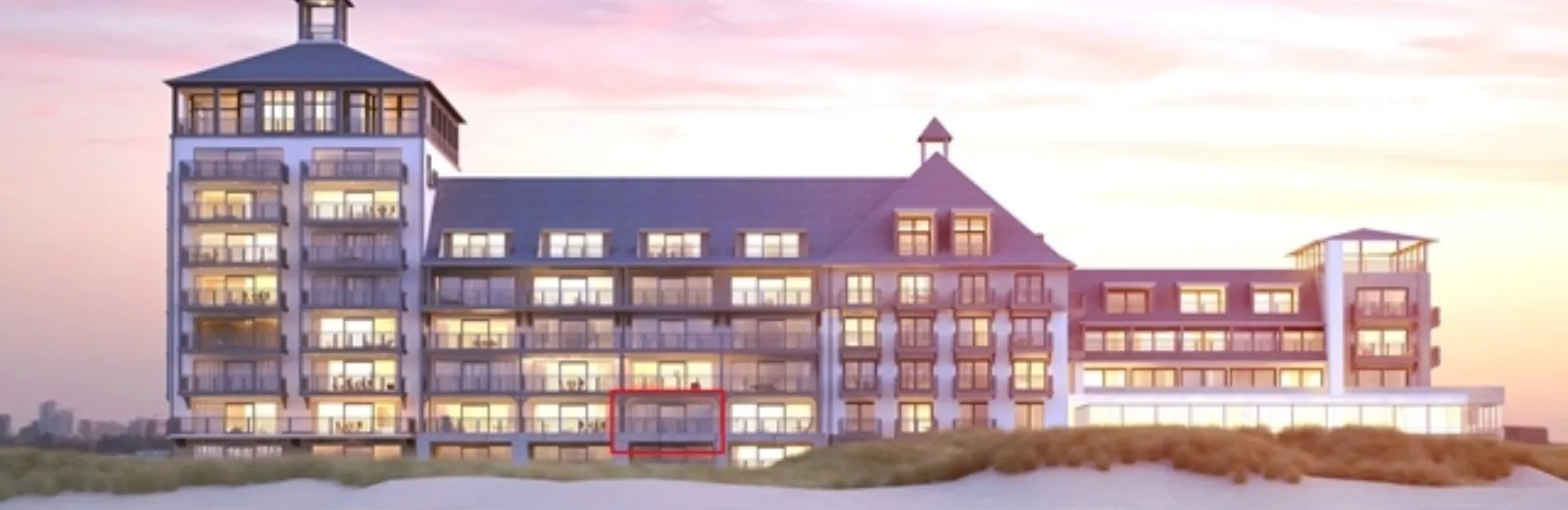 The Shore appartement met duin en zeezicht in Cadzand-Bad in Zeeland